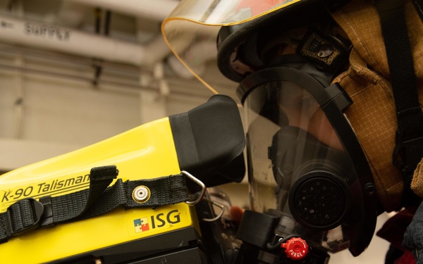 USS Princeton Conducts General Quarters Drill