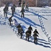 Fort McCoy Cold-Weather Operations Course Class 21-04 students conduct field training in snowshoes