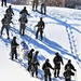 Fort McCoy Cold-Weather Operations Course Class 21-04 students conduct field training in snowshoes
