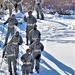 Fort McCoy Cold-Weather Operations Course Class 21-04 students conduct field training in snowshoes