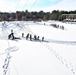 Fort McCoy Cold-Weather Operations Course Class 21-04 students conduct field training in snowshoes