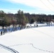 Fort McCoy Cold-Weather Operations Course Class 21-04 students conduct field training in snowshoes