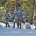 Fort McCoy Cold-Weather Operations Course Class 21-04 students conduct field training in snowshoes