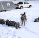 Fort McCoy Cold-Weather Operations Course Class 21-04 students conduct field training in snowshoes