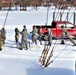 Fort McCoy Cold-Weather Operations Course Class 21-04 students conduct field training in snowshoes