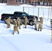 Fort McCoy Cold-Weather Operations Course Class 21-04 students conduct field training in snowshoes