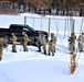 Fort McCoy Cold-Weather Operations Course Class 21-04 students conduct field training in snowshoes