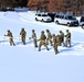 Fort McCoy Cold-Weather Operations Course Class 21-04 students conduct field training in snowshoes