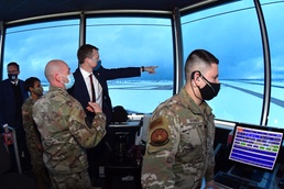 Congressman Moore visits Hill AFB