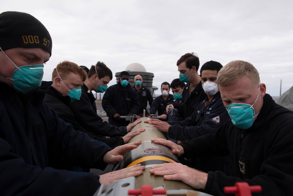 Mitscher Conducts Operations in U.S. 2nd Fleet