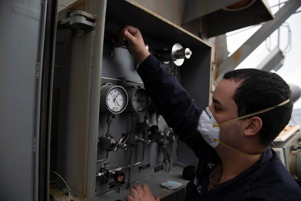 Mitscher Conducts Operations in U.S. 2nd Fleet