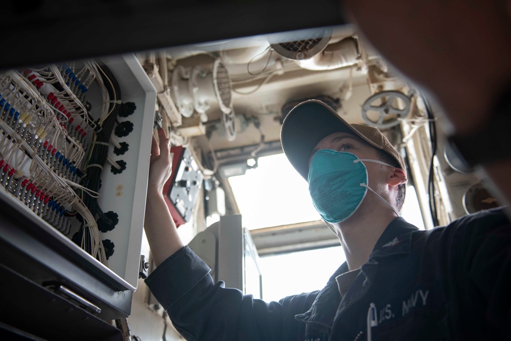 Mitscher Conducts Operations in U.S. 2nd Fleet