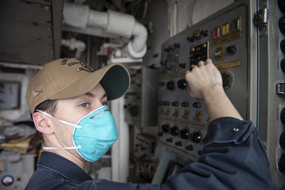 Mitscher Conducts Operations in U.S. 2nd Fleet