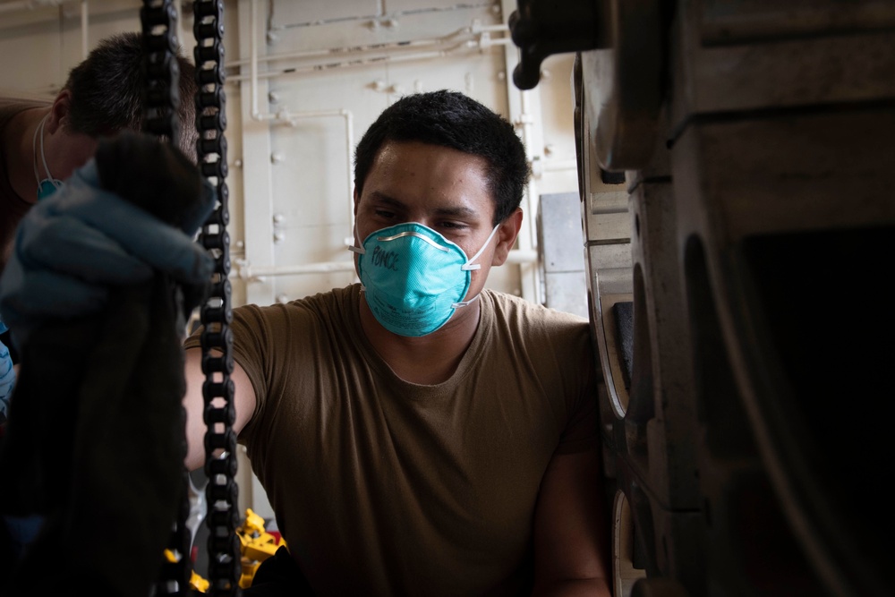 Mitscher Conducts Operations in U.S. 2nd Fleet