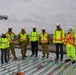 BG Owen visits VA Stockton construction site