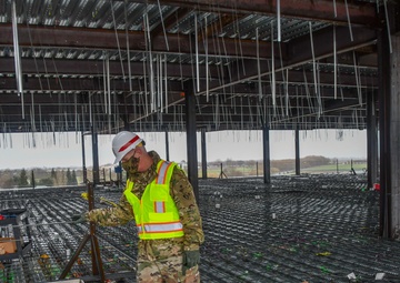 BG Owen visits VA Stockton construction site