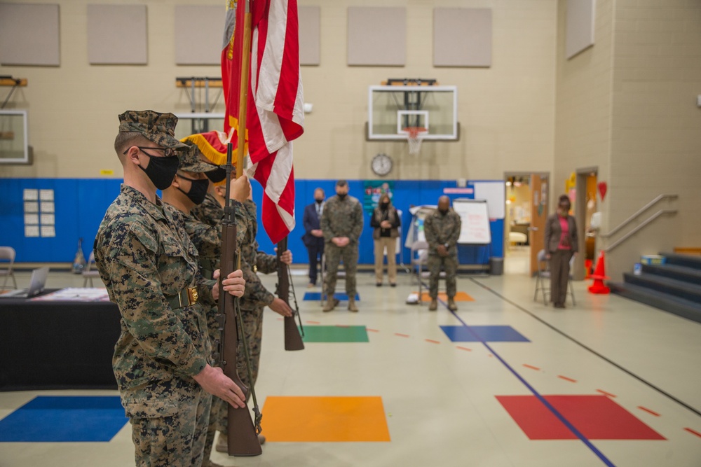 CLB 8 Adopt's Tarawa Terrace Elementary