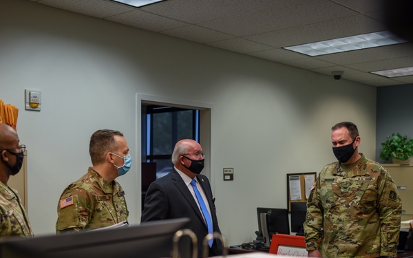 Site coordination for Orlando, Florida vaccination site