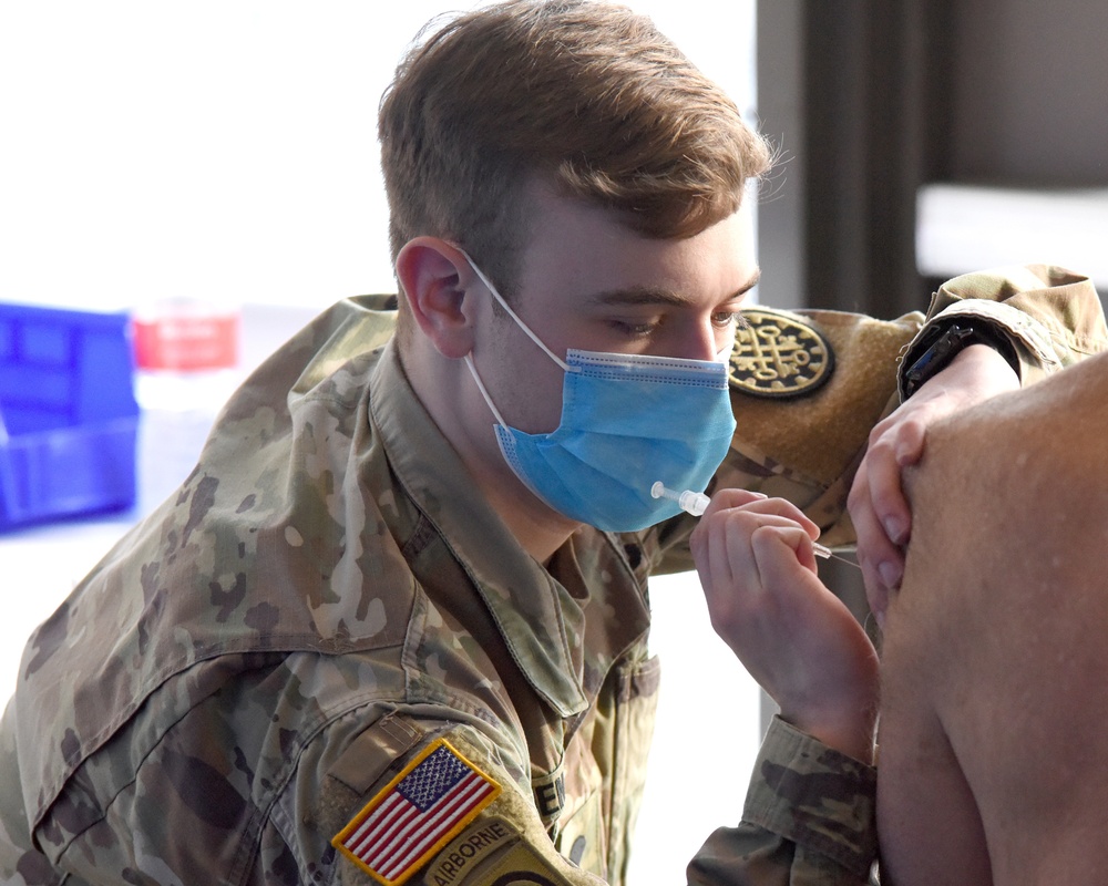 Michigan National Guard vaccinates Cherry Capital of the World