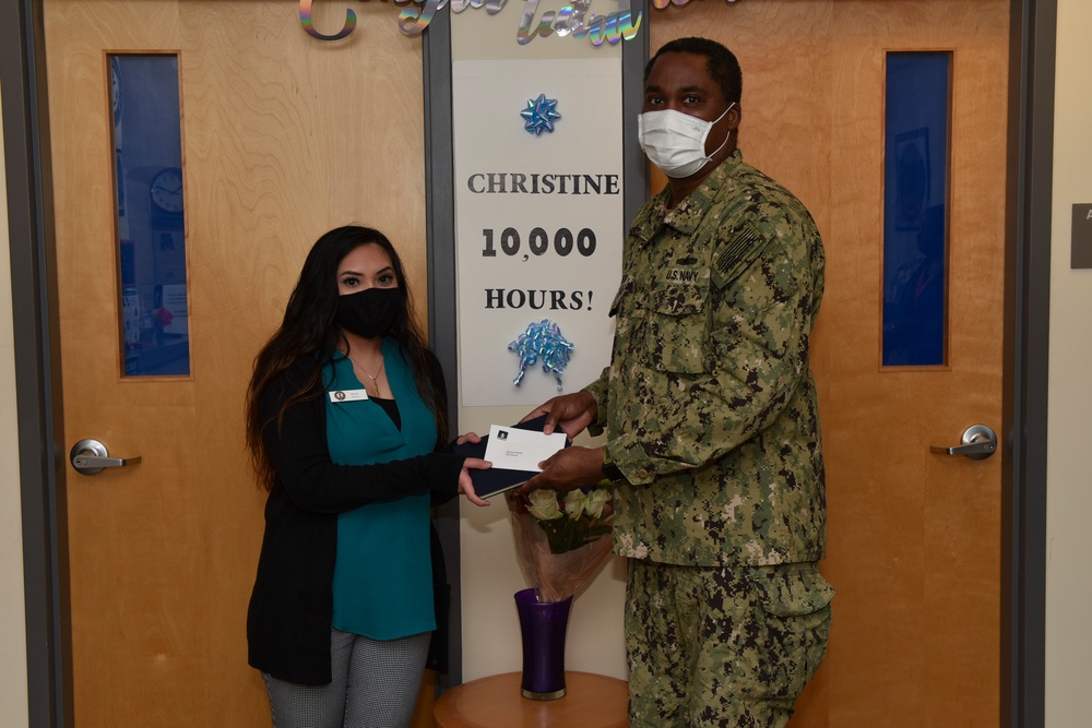 Navy-Marine Corps Relief Society Volunteer Recognition