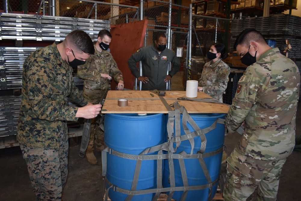 343rd TRS Airmen soar in joint air operations