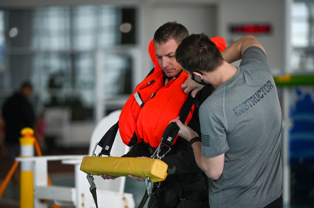 Hill AFB F-35 pilots prepare for worst-case water scenarios