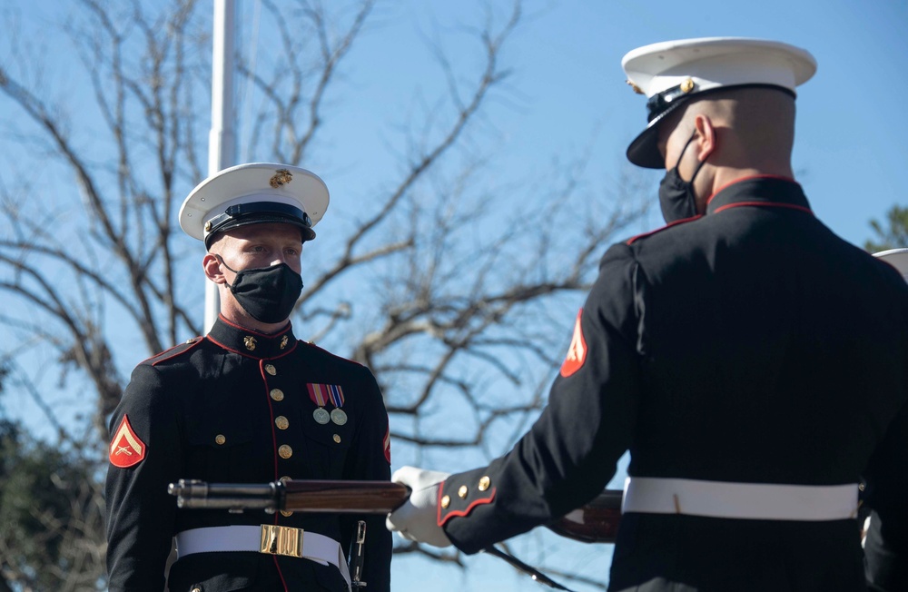 Silent Drill Platoon Performance