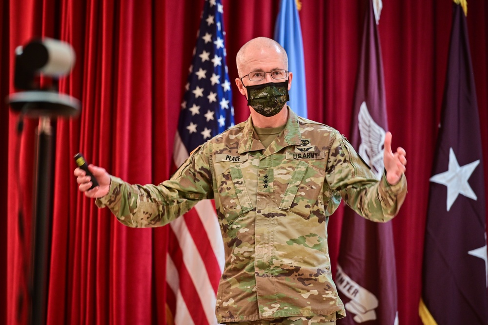 The Director of the Defense Health Agency, Lt. Gen. Ronald Place visits Tripler Army Medical Center