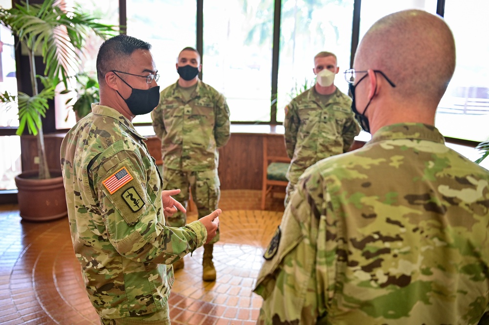 The Director of the Defense Health Agency, Lt. Gen. Ronald Place visits Tripler Army Medical Center