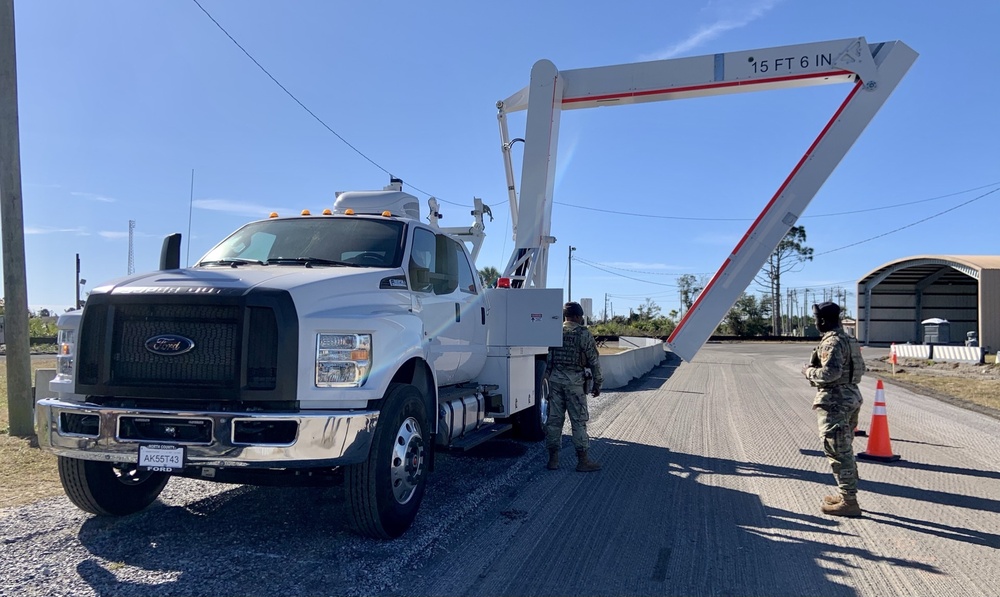 Tyndall gets first x-ray system for gate vehicle checks