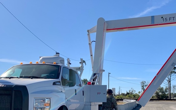 Tyndall gets first x-ray system for gate vehicle checks