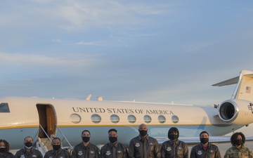 President’s Wing celebrates its first all-Black crew heritage flight