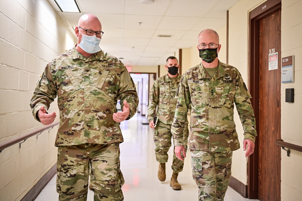 The Director of the Defense Health Agency, Lt. Gen. Ronald Place visits Tripler Army Medical Center