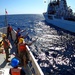 USCGC Charles Moulthrope (WPC 1141) Refueling at Sea Training