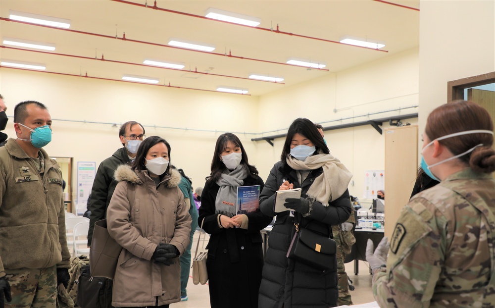 Korea Disease Control and Prevention Agency visits 549th HC/BDAACH