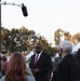 Secretary of Defense Lloyd Austin Visits the COVID-19 Vaccination site at California State University, Los Angeles California