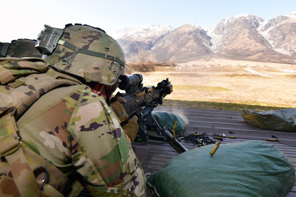 M240B machine gun training