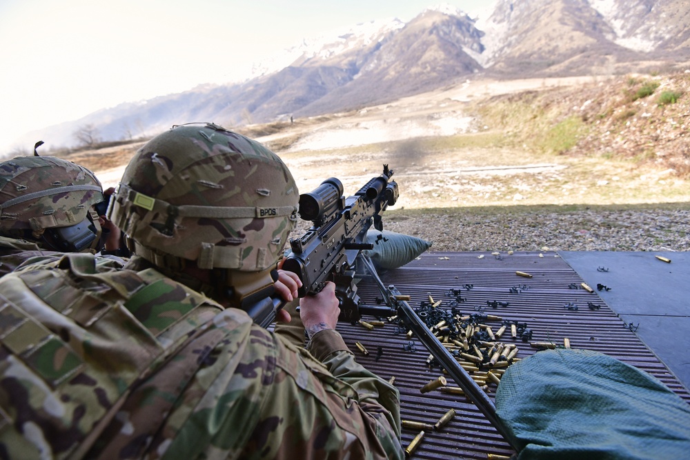 M240B machine gun training