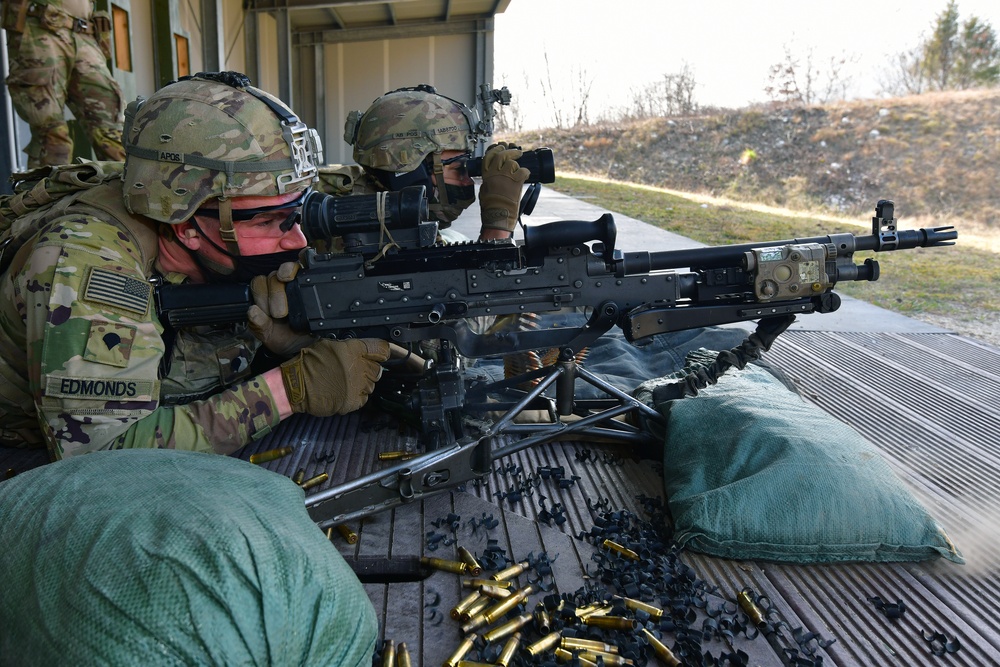 M240B machine gun training