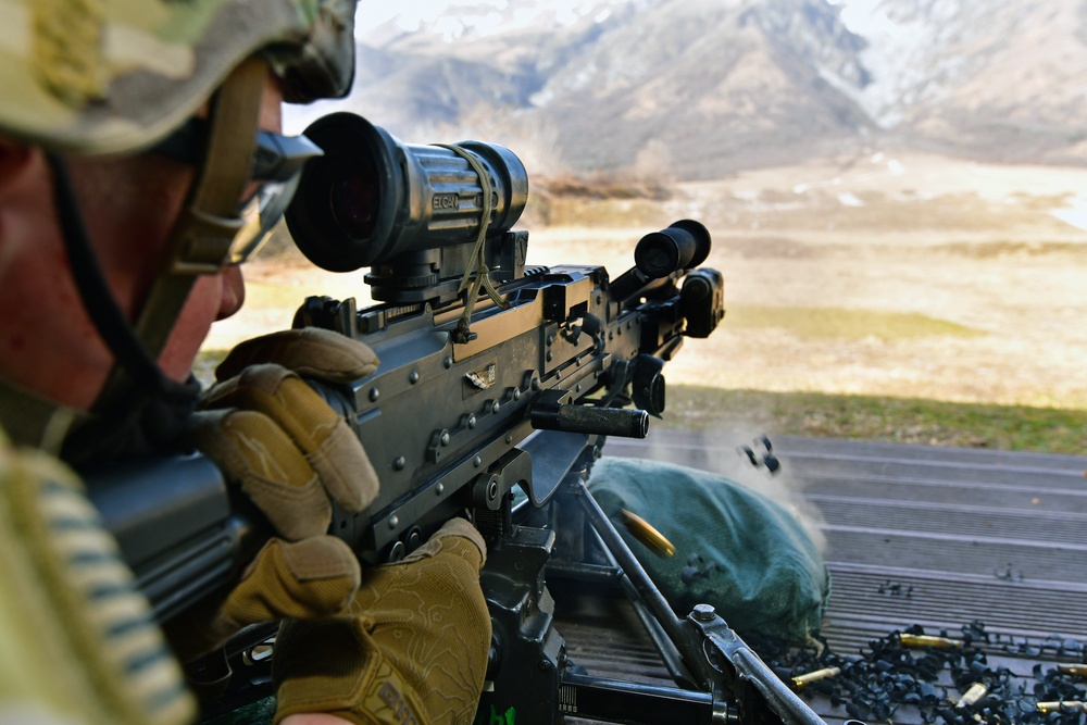 M240B machine gun training