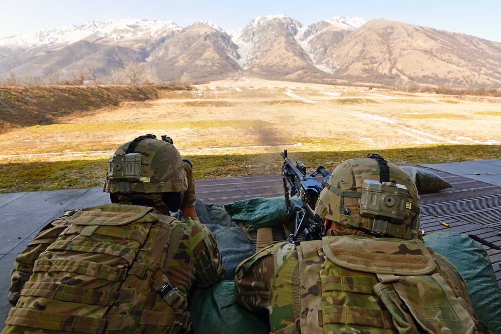 M240B machine gun training