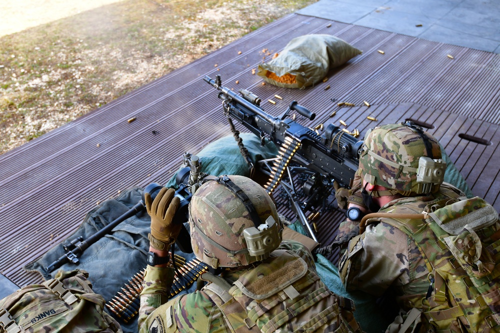 M240B machine gun training