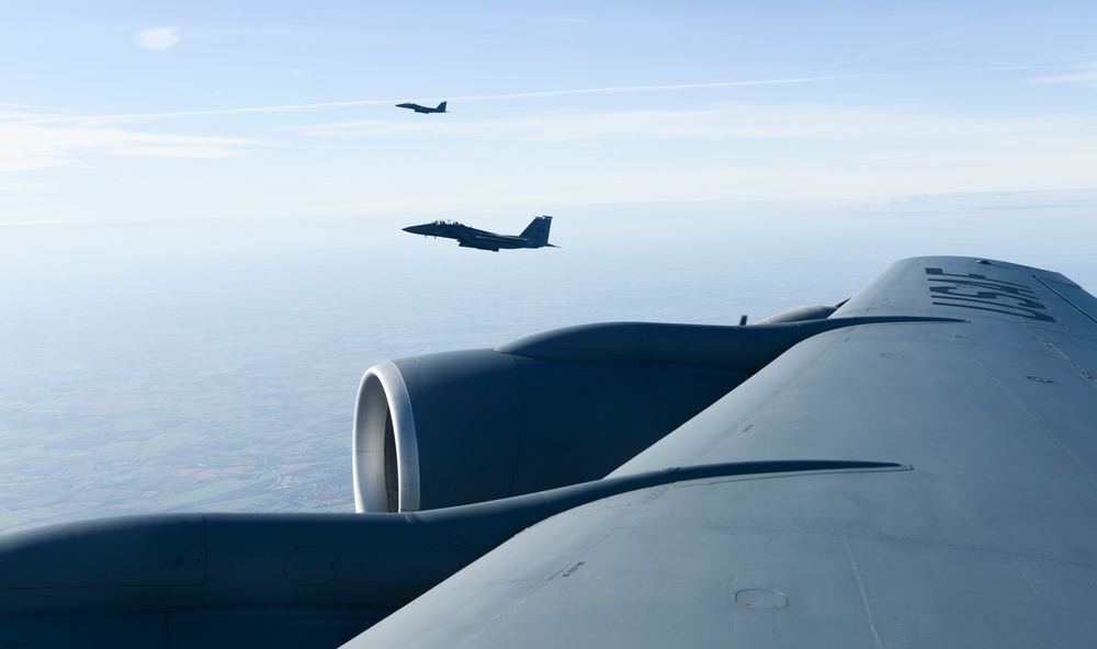 100 ARW supports Estonian Independence Day flyover