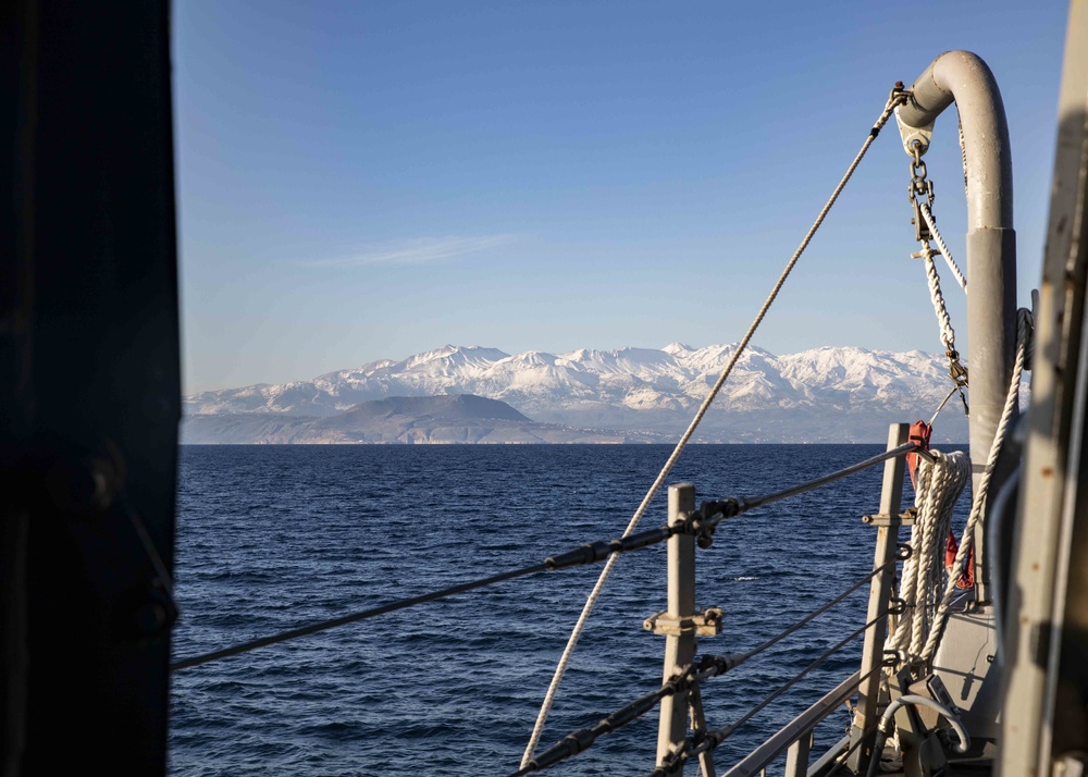 USS Porter Visits Souda Bay