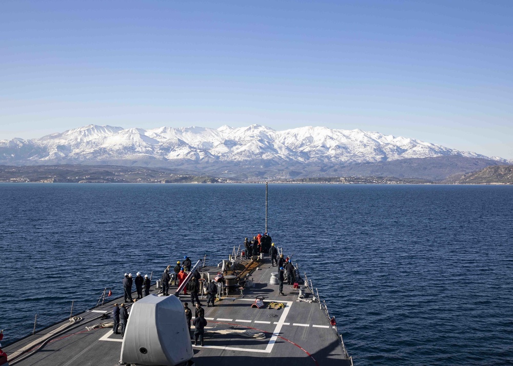 USS Porter Visits Souda Bay