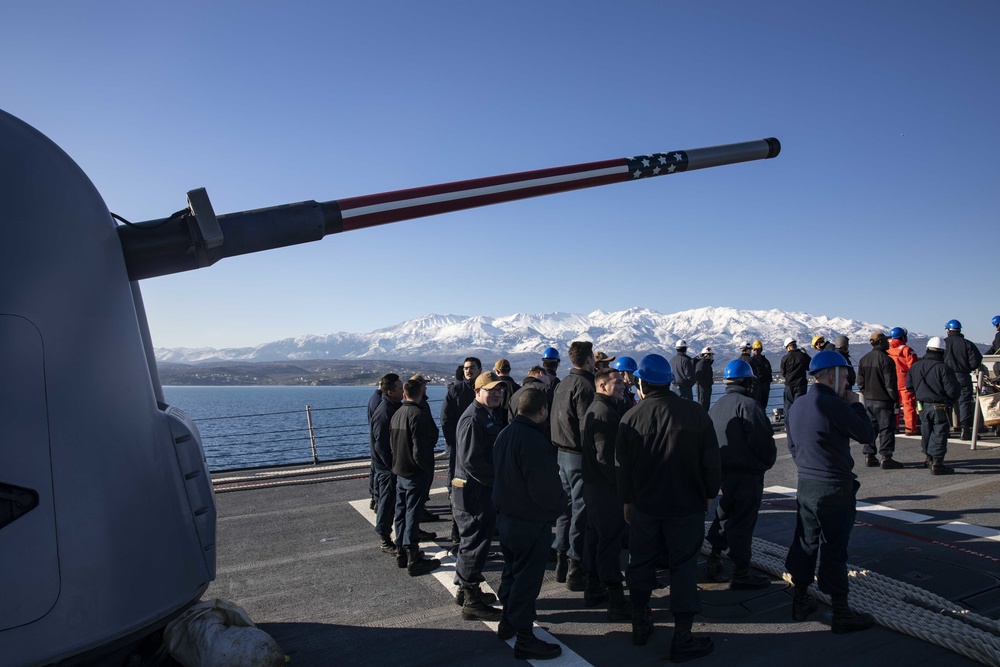 USS Porter Visits Souda Bay