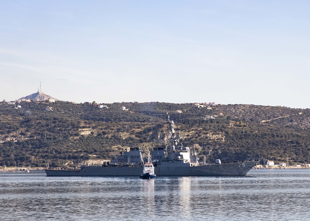 USS Porter Visits Souda Bay