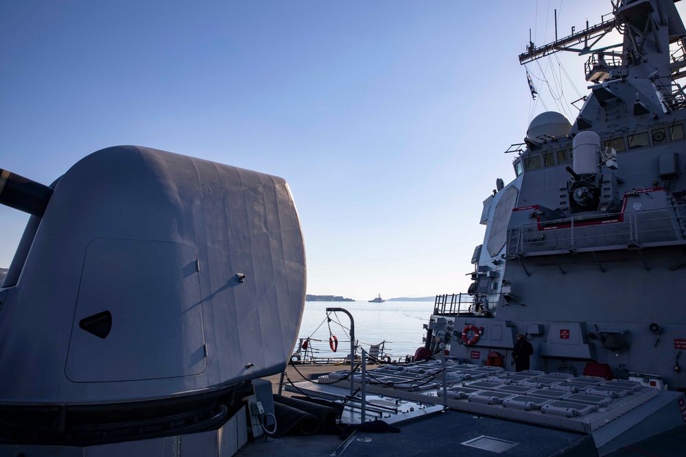 USS Porter Visits Souda Bay