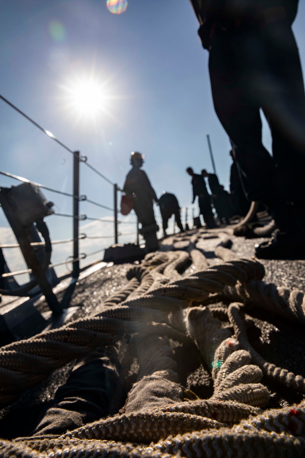 USS Porter Departs Souda Bay