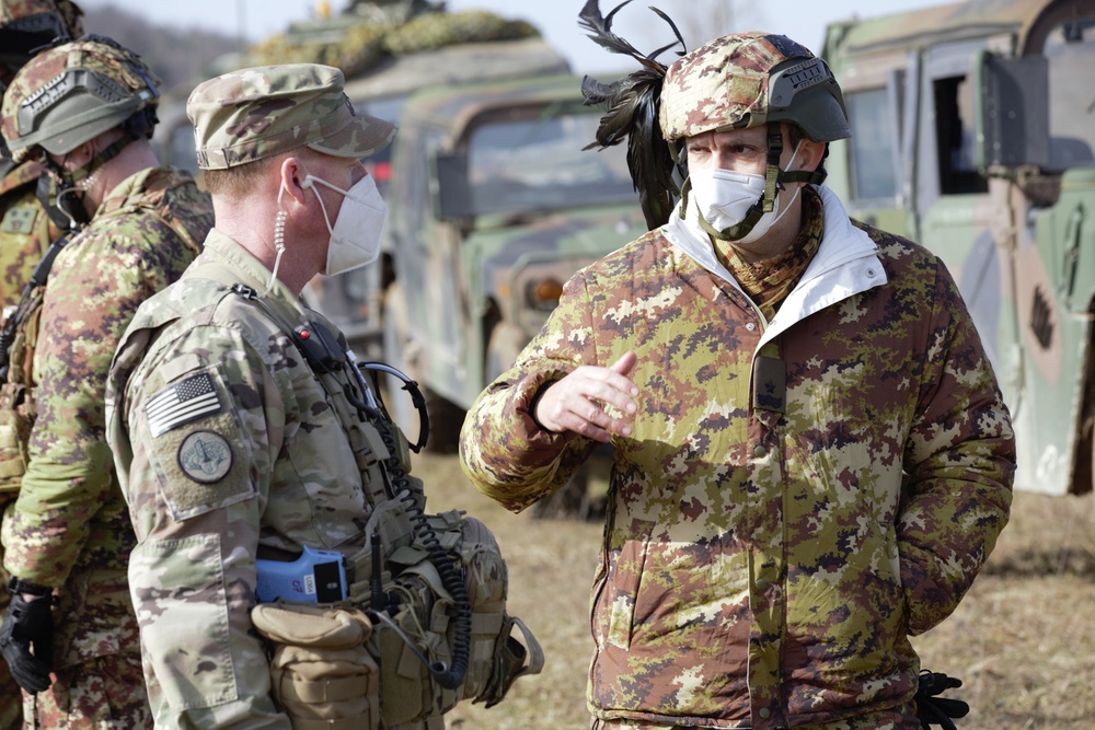 Talking to Allied Forces